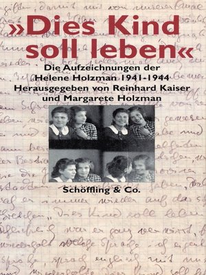 cover image of "Dies Kind soll leben"